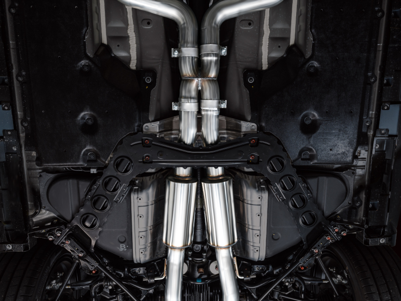 Nissan Z Performance Exhaust - AWE Tuning - Cat Back Track Edition - Diamond Black - `23-`27